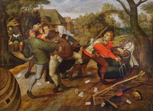 農民の乱闘 作： Pieter Brueghel the Younger